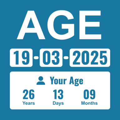 Age Calculator - Date of Birth
