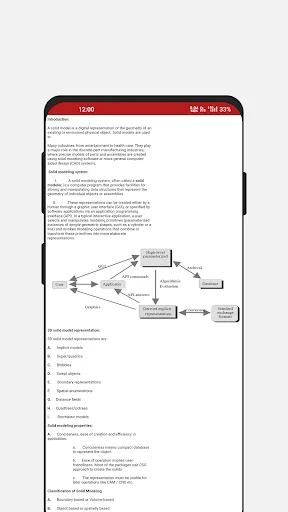 CAD modeling handwritten notes with workflow diagrams illustrating design process, model development, and CAD procedures