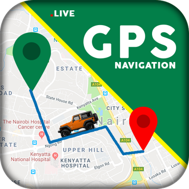 Live Navigation GPS: Earth Map