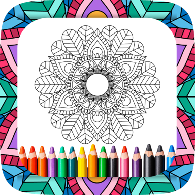 Coloring Mandala : Paint, Draw